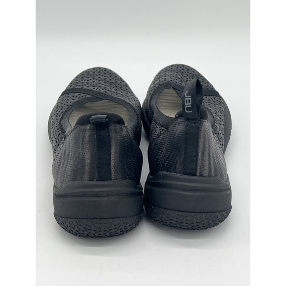 Jambu Size 6M Emma Slip-On Shoes Black Laser Cut Flats - Picture 4 of 8